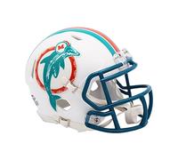 Riddell Mini Football Casque Speed Miami Dolphins 1980-96