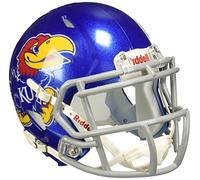 Riddell NCAA Homme Speed Mini Casque, Homme Mixte Femme, 3002060, Kansas Jayhawks, 7.5" x 6.5"