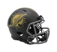 Riddell NFL Salute to Service 2025 Miami Dolphins Mini casque de football