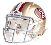 Riddell Speed Authentic Casque de Collection NFL pour Hommes, San Francisco 49ers, Taille Unique