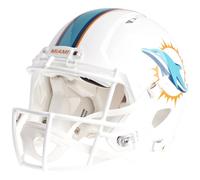 Casque de football NFL Miami Dolphins Football authentique taille réelle