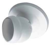 Ridder 50501-0 Adaptateur mural incliné "Vario" Pour barre de douche de Ø 25 mm
