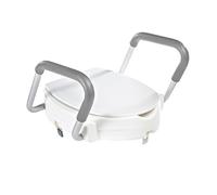 Ridder A0072001 Rehausseur de Siège WC avec Accoudoir Plastique Blanc