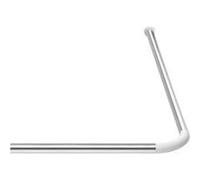RIDDER Barre de douche d'angle universelle - 20 mm ø - Aluminium brillant G
