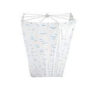RIDDER Cabine de douche pliante Ombrella (bleu)