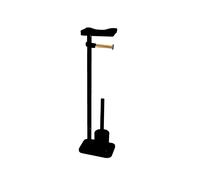 Ridder Ensemble WC sur pied Albany, 21 x 15 x 77,5 cm (noir mat)