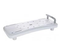 RIDDER Siège et étagère de baignoire avec poignée Blanc A0040101 Blanc G