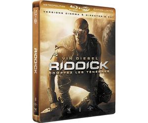 Riddick - Version Cinéma + Version Director's Cut - Édition Limitée Boîtier Steelbook® Blu-Ray + Dvd