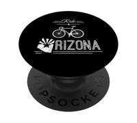 Ride Arizona Drapeau inspiré du Cyclisme dans Le désert PopSockets PopGrip Adhésif