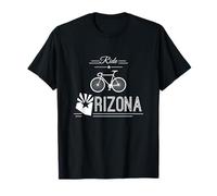 Ride Arizona Drapeau Soleil Levant Inspiré du Vélo de Route T-Shirt