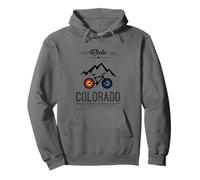 Ride Colorado Cyclisme VTT VTT Inspiré du vélo de Montagne Sweat à Capuche
