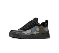 Ride Concepts Chaussures Accomplice avec fermeture à lacets traditionnelle, dessus en nylon léger et semelle extérieure en caoutchouc Max Grip, Olive Camo, 43 EU