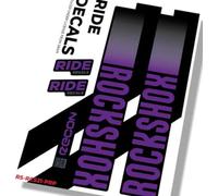 Ride Decals RockShox Recon Silver Boost MY21 (Année de modèle 2023) - Violet mat