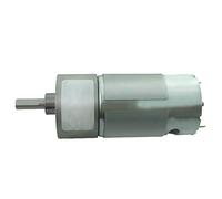 Ride Driver 1pcs JGB37-550 Démarreur électronique réducteur DC 6V 12V Arbre fileté 550 Gear démarreur électronique Boîte de vitesses en métal avec ventilateur de refroidissement Démarreur électronique