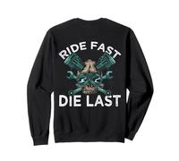 Ride en arrière-Empreinte Presque la Charge Sweatshirt