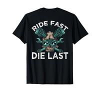 Ride en arrière-Empreinte Presque la Charge T-Shirt