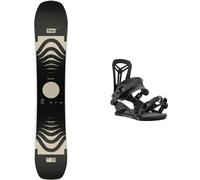 RIDE - Fixations de snowboard all mountain - Pack Berzerker 2025 - Noir Noir S,M,L,XL