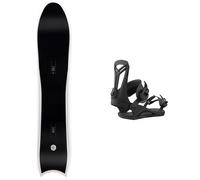 RIDE - Fixations de Snowboard - Pack Peace Seeker 2024 en Nylon - Noir Noir S,M,L,XL