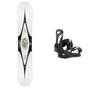 RIDE - Fixations de snowboard - Pack Zero 2026 - Noir Noir M