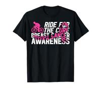 Ride for The Cure Vélo de Sensibilisation au Cancer du Sein T-Shirt