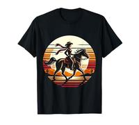 Ride Free - Western Cowgirl Sunset T-Shirt