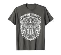 Ride Like You Stole It Biker Funny Dad Mens Motorcycle Lover T-Shirt