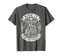 Ride Like You Stole It Biker Funny Dad Mens Motorcycle Lover T-Shirt