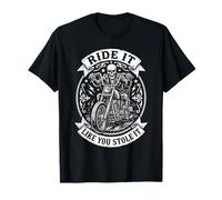 Ride Like You Stole It Vintage Fathers Day Men's Motorcycle T-Shirt