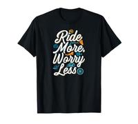 Ride More Worry Less Bike Surfing Lover T-Shirt