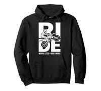 Ride Often Motif Motocross Moto Tout Terrain Sweat à Capuche