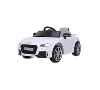 Jamara Véhicule pour enfants Voiture électrique pour enfants Ride-on Audi TT RS blanc 12V