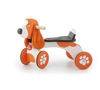 Ride-on Bracco | Trudi by Sevi | Jeux à chevaucher. Chien à roulettes pour Enfants. Premières années. Jeux en Bois Sevi | 57x41x33cm | Porteurs géants | modèle 88017