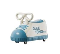 Ride on Toys Wiggle Car avec Rangement sous Le siège, 4 Roues universelles Anti-Renversement, for intérieur et extérieur(Blauw)