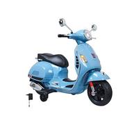 Voiture Jamara Ride-on Vespa GTS 125 bleu 12V
