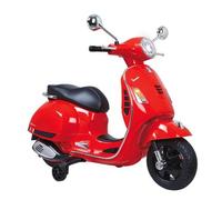 Ride-on vespa gts 125 rouge 12v