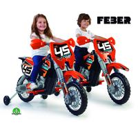 Ride-On With Battery Feber - Moto Cross Alpha 6v