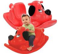 Ride-Ons Rocking Puppy- Red Single