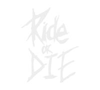 Ride Or Die Autocollant de Camion - Ride Or Die Auto Fenêtre Autocollant - Découpe gratuite, Autocollant imperméable pour portière de voiture - Autocollant décoratif pour voiture