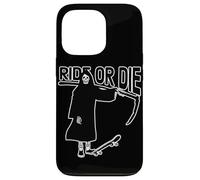 Ride Or Die Grim Reaper Skater Coque pour iPhone 13 Pro