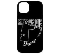 Ride Or Die Grim Reaper Skater Coque pour iPhone 14 Plus