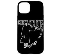 Ride Or Die Grim Reaper Skater Coque pour iPhone 15 Plus