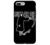 Ride Or Die Grim Reaper Skater Coque pour iPhone 7 Plus/8 Plus