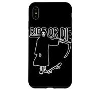 Ride Or Die Grim Reaper Skater Coque pour iPhone XS Max
