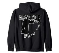 Ride Or Die Grim Reaper Skater Sweat à Capuche