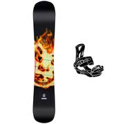 Ride - Pack Planche Snowboard Burnout - 158 + Fifty - Planche Snowboard