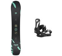 RIDE - Packs (snowboard + fix) - Snowboard freeride - Pack Berzerker 2026 - Noir Noir 162 cm