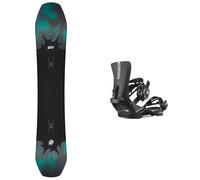 RIDE - Packs (snowboard + fix) - Snowboard freeride - Pack Deep Fake 2026 - Noir Noir 157 cm,159 cm,162 cm,157W cm