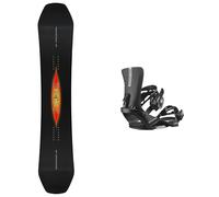RIDE - Packs (snowboard + fix) - Snowboard freestyle - Pack Benchwarmer 2026 - Noir Noir 159 cm,151 cm