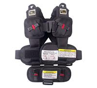 Ride Safer Gilet de voyage avec sac à dos zippé pour siège de voiture léger, compact et portable Parfait pour un usage quotidien ou le covoiturage, les voyages et la voiture de location (Taille XS,