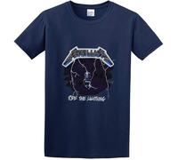 Ride The Lightning Rock Heavy Metal O Neck Men T Shirt